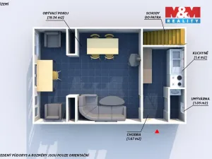 Prodej chaty, Borotice - Čelina, 51 m2