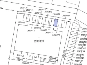 Dražba garážového stání, Slavkov u Brna, Polní, 14 m2