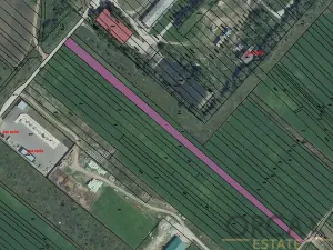 Prodej podílu komerčního pozemku, Moravský Písek, 1525 m2