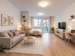 Pronájem bytu 1+kk, Praha - Horní Měcholupy, Modenská, 31 m2