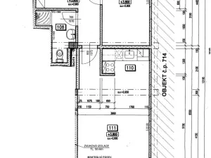 Pronájem bytu 2+kk, Teplice, Dubská, 45 m2