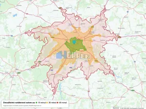Pronájem bytu 2+kk, Praha - Braník, Ke Krči, 40 m2
