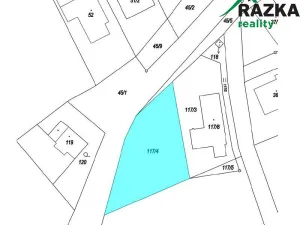 Prodej pozemku, Bystřice nad Pernštejnem, 953 m2