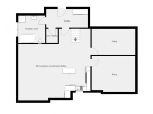 Pronájem bytu 3+kk, Náchod, Kamenice, 103 m2