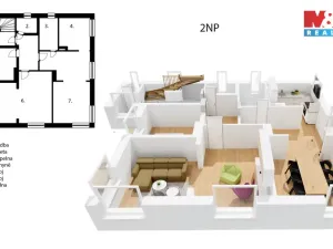 Prodej rodinného domu, Jílové, Dvořákova, 278 m2