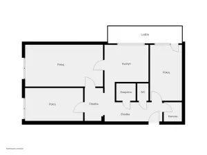 Prodej bytu 3+1, Pardubice - Zelené Předměstí, Jiráskova, 73 m2