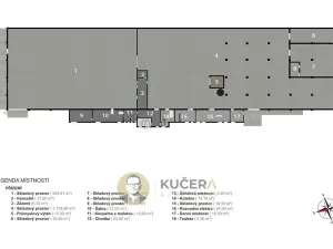 Prodej skladu, Kostelec nad Labem, Neratovická, 3457 m2