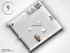 Pronájem obchodního prostoru, Praha - Holešovice, Ortenovo náměstí, 150 m2