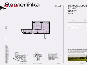 Prodej bytu 2+kk, Praha - Radlice, U Komína, 41 m2