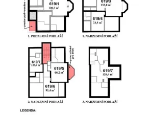 Pronájem bytu 2+kk, Liberec - Liberec I-Staré Město, Gorkého, 73 m2