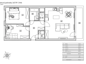 Prodej bytu 3+kk, Praha - Žižkov, Roháčova, 79 m2