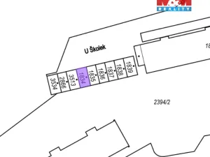 Prodej garáže, Litomyšl, U Školek, 19 m2