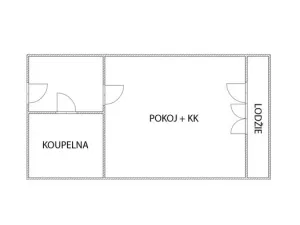 Prodej bytu 1+kk, Brno - Bohunice, Švermova, 28 m2