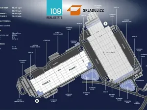 Pronájem skladu, Úherce, 30000 m2