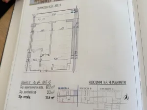 Prodej bytu 1+kk, Rruga Viena, Golem, Albánie, 37 m2