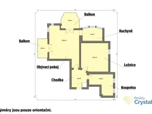 Prodej bytu 2+1, Mariánské Lázně, Anglická, 68 m2