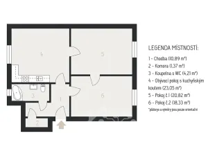 Prodej bytu 3+kk, Mladá Boleslav, Boženy Němcové, 78 m2