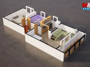 Pronájem bytu 2+1, Dolní Poustevna, Vilémovská, 60 m2