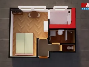 Pronájem bytu 1+kk, Dolní Poustevna, Vilémovská, 25 m2