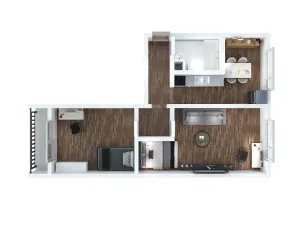 Prodej bytu 2+1, Prostějov, Libušinka, 53 m2