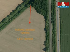 Prodej pole, Horní Moštěnice, 1007 m2