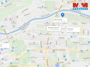 Pronájem bytu 2+1, Zlín, Benešovo nábřeží, 52 m2