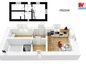 Prodej rodinného domu, Zvoleněves, 94 m2