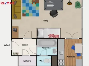 Prodej bytu 1+1, Praha - Hodkovičky, Klánova, 39 m2