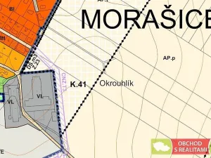 Pronájem skladu, Morašice, 2710 m2