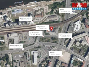 Pronájem bytu 2+kk, Praha - Holešovice, V závětří, 42 m2