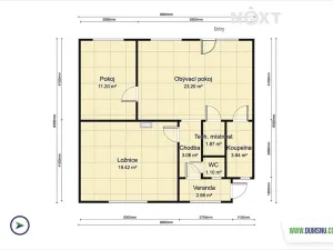 Prodej ubytování, Staré Město, 66 m2