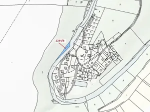 Dražba pozemku, Římov, 682 m2