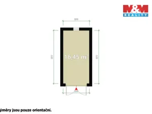 Pronájem garáže, Plzeň, Družstevní, 18 m2