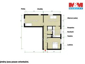 Prodej bytu 3+1, Horní Bříza, Tovární, 69 m2