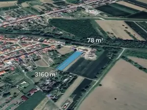 Prodej podílu pole, Pohořelice, 323 m2