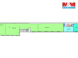 Pronájem kanceláře, Ostrava, Brandlova, 234 m2