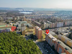 Prodej bytu 1+1, Plzeň - Bolevec, Tachovská, 39 m2