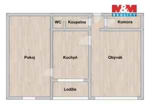 Prodej bytu 2+1, Ostrava - Moravská Ostrava, Nádražní, 52 m2