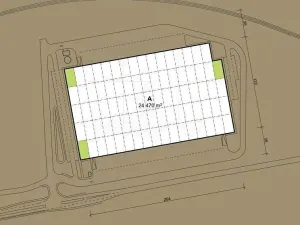 Pronájem skladu, Vyškov, Kroměřížská, 28868 m2