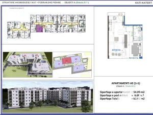 Prodej bytu 2+kk, Golem, Albánie, 60 m2