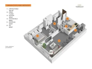 Prodej bytu 2+kk, Praha, Tatarkova, 42 m2