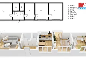 Prodej rodinného domu, Chornice, Jevíčská, 120 m2