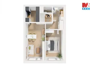 Prodej bytu 2+1, Praha - Chodov, Nechvílova, 44 m2