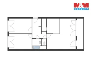 Prodej bytu 3+kk, Praha - Černý Most, Doležalova, 72 m2