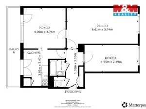 Prodej bytu 3+1, Ostrava - Poruba, Zdeňka Štěpánka, 77 m2