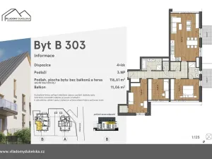 Prodej bytu 4+kk, Liberec, Dukelská, 128 m2