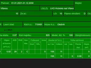 Prodej lesa, Olešník, 5100 m2
