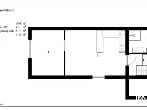 Prodej apartmánu, Mladé Buky, 133 m2