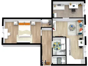 Pronájem bytu 3+1, Česká Lípa, Kozákova, 61 m2