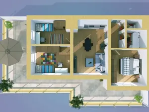 Prodej bytu 4+kk, Třešť, Nádražní, 70 m2